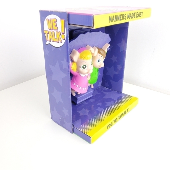 Polite PigPals CleanUp Crew New never used Speaks 9 phrases - Picture 8 of 15